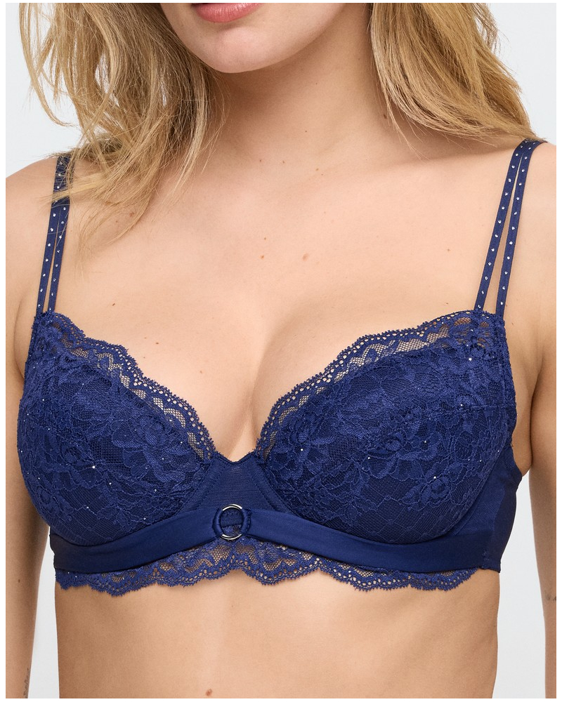 Sujetador push-up Marie Jo Musea (Sapphire Blue)