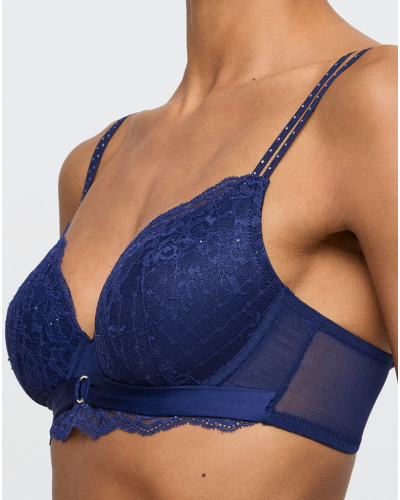Padded bra heartshape Marie Jo Musea (Sapphire Blue)