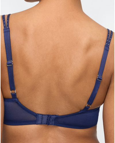 Soutien-gorge rembourré en forme de coeur Marie Jo Musea (Sapphire Blue)