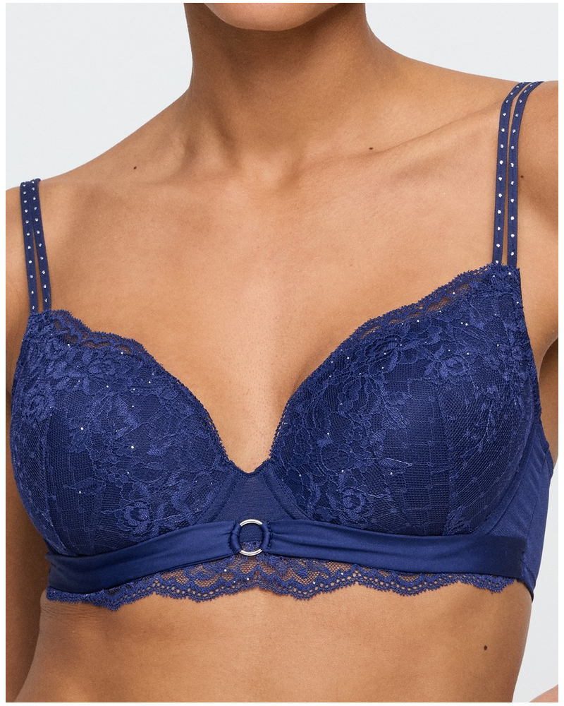 Padded bra heartshape Marie Jo Musea (Sapphire Blue)