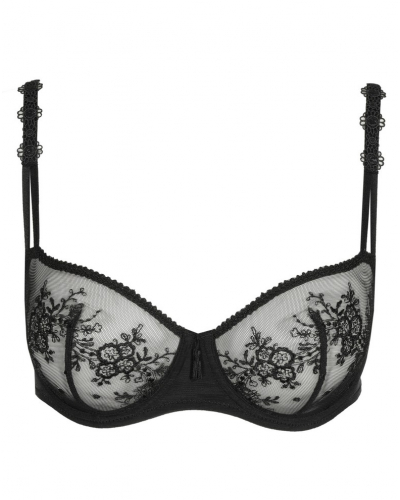 Balcony bra vertical seam Annaelle Marie Jo (Black)