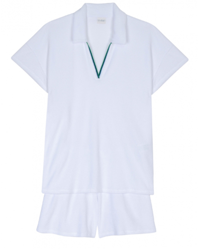 Conjunto de pantalón corto Le Chat Valensole (Blanco)