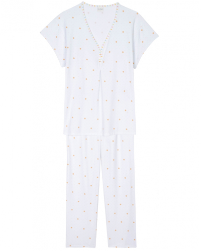 Short pyjama Le Chat Pitchoun (Sable)