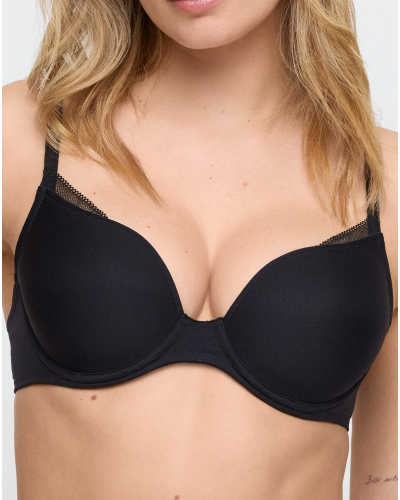 Padded bra heart shape Marie Jo Milao (Black)