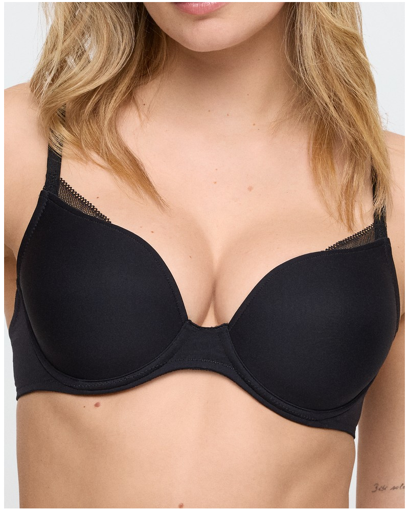 Padded bra heart shape Marie Jo Milao (Black)