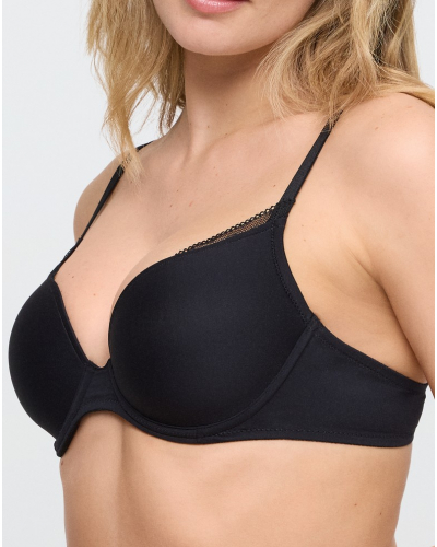 Soutien-gorge coque forme de coeur Marie Jo Milao (Noir)
