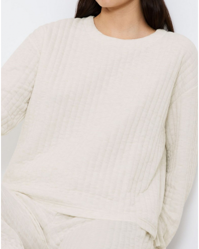 Sudadera acolchada Triumph Nuit (Light Grey)