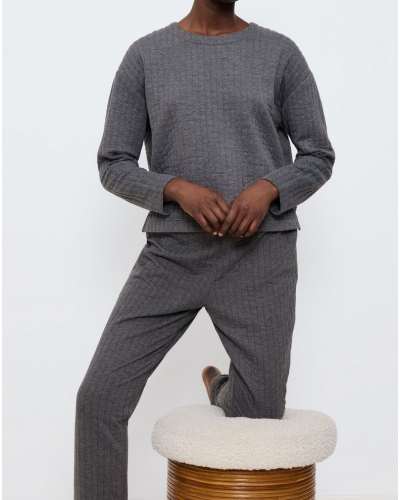 Sudadera acolchada Triumph Nuit (Dark Grey)