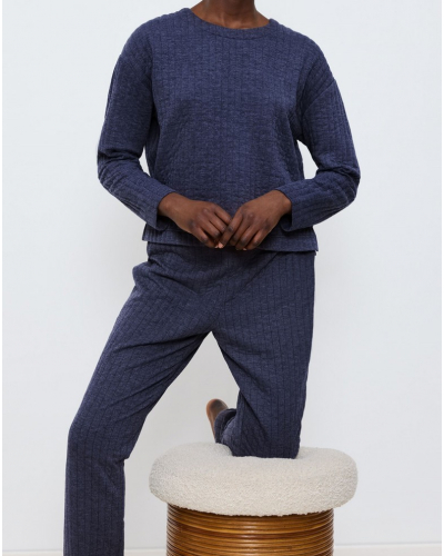 Sudadera acolchada Triumph Nuit (Blue Dark)