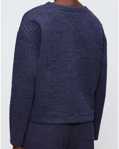 Sudadera acolchada Triumph Nuit (Blue Dark)