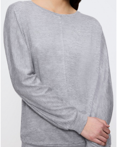 Sweat-shirt à manches longues Triumph Nuit (Medium Grey)