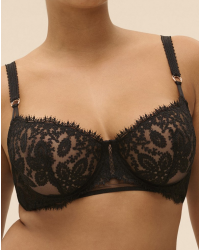 Soutien-gorge corbeille Simone Pérèle Précieuse (Noir)