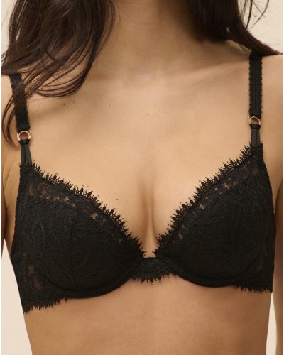 Sujetador push-up Simone Pérèle Précieuse (Negro)