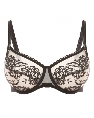 Soutien-gorge armature décolleté carré Simone Pérèle Romance (Light tatoo)
