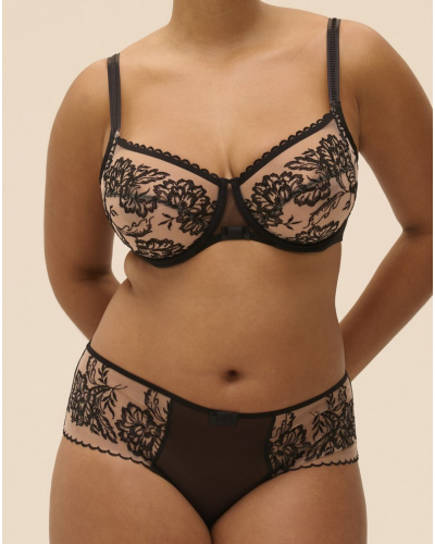 Soutien-gorge armature décolleté carré Simone Pérèle Romance (Light tatoo)