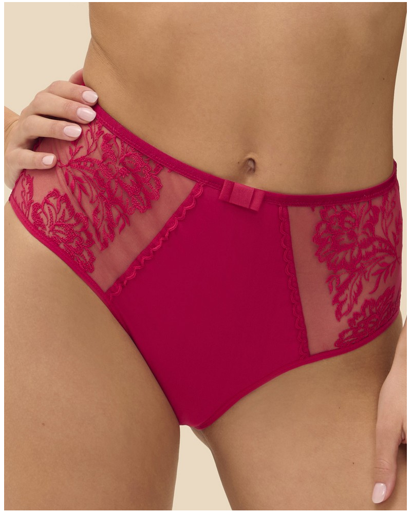 Culotte Simone Pérèle Romance (Cranberry)
