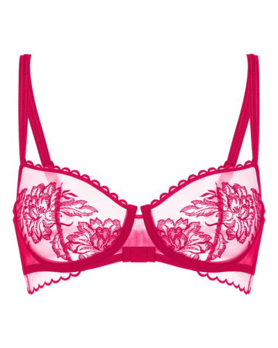 Soutien-gorge corbeille Simone Pérèle Romance (Cranberry)