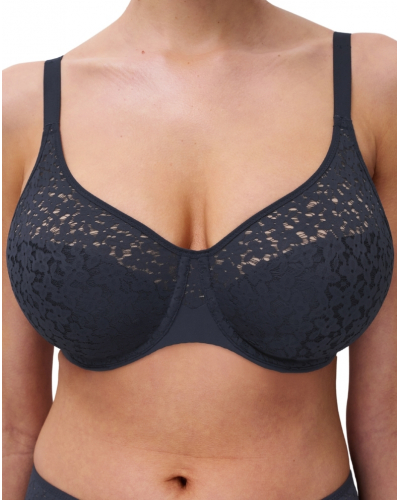 Underwired molded bra Chantelle EasyFeel Norah (Bleu Outremer)