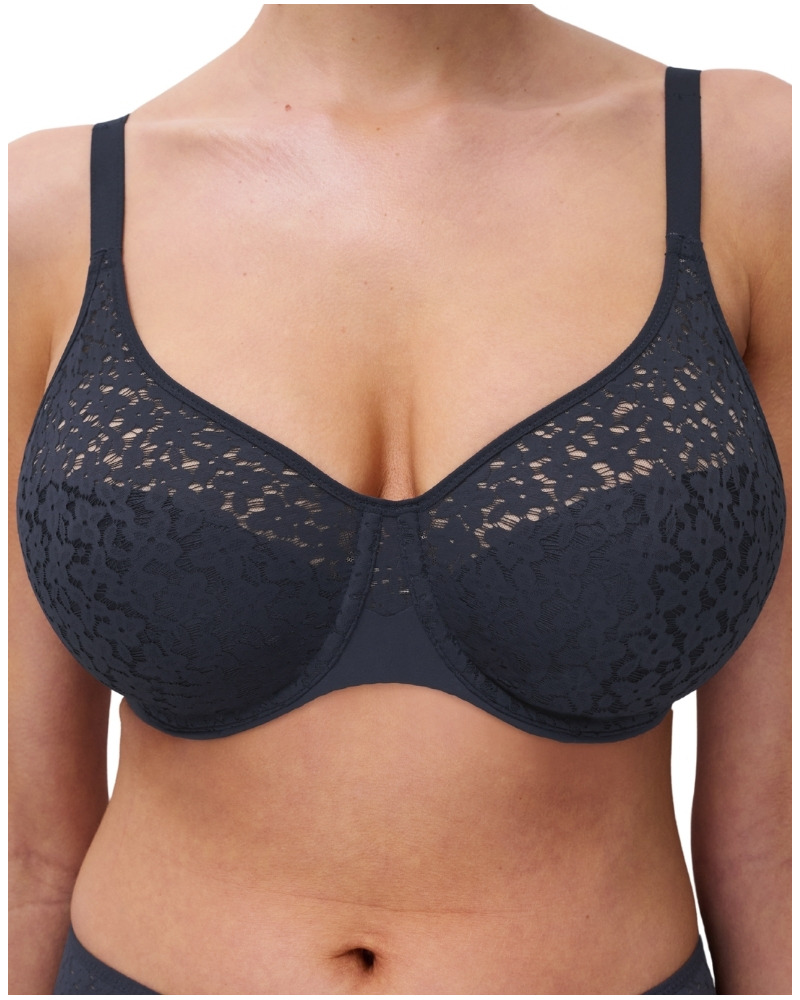 Underwired molded bra Chantelle EasyFeel Norah (Bleu Outremer)