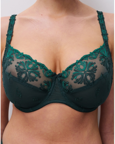 Sujetador 3 piezas Chantelle Champs-Elysées (Vert Eden)