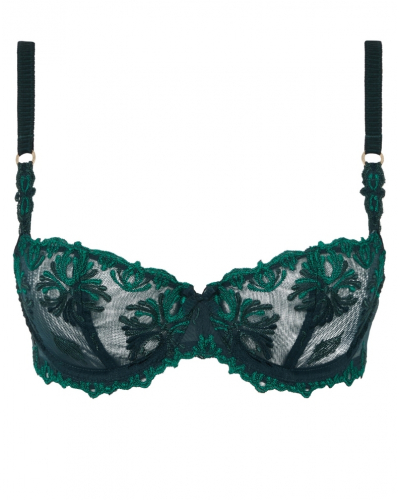 Demi balcony bra Chantelle Champs-Elysées (Vert Eden)