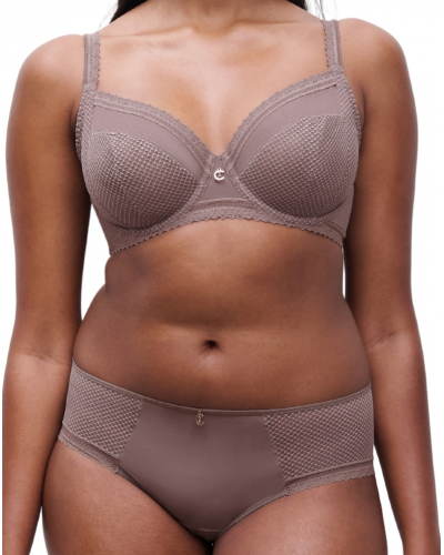 Sujetador con aros Chantelle Romance (Rose Fumée)