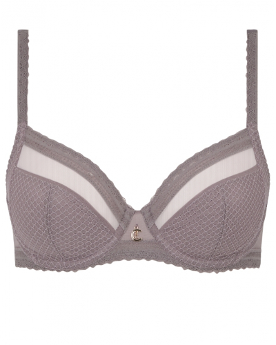 Underwired bra Chantelle Romance (Rose Fumée)