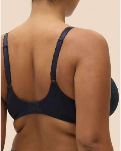 Soutien-gorge armature emboîtant Simone Pérèle Poème (Saphir)