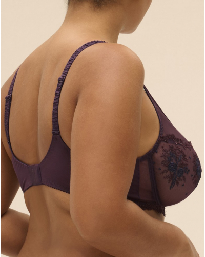 Sujetador plunge con aros Simone Pérèle Intrigue (Figue)