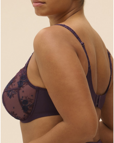 Underwired bra Simone Pérèle Intrigue (Figue)