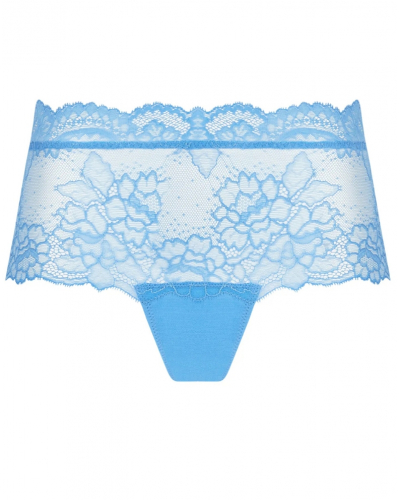 Shorty taille basse Lise Charmel Sublime en Dentelle (Azur Sublime)