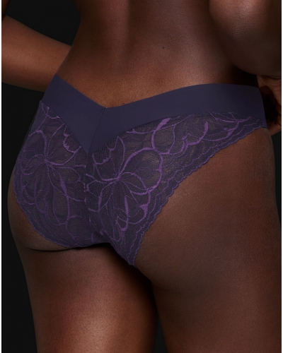 High-waisted knickers Triumph Body Make-Up Illusion Lace (Prussian Blue)