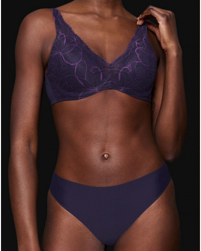 Soutien-gorge ampliforme armatures Triumph Body Make-Up Illusion Lace (Prussian Blue)