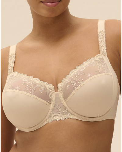 Soutien-gorge armature emboîtant Simone Pérèle Délice (Beige topaze)