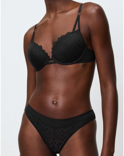 Calzoncillo brasileño Triumph That Night In Vegas (Negro)