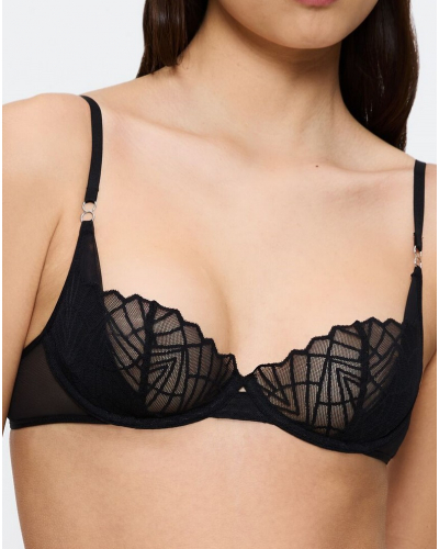 Soutien-gorge balconnet Triumph That Night In Vegas (Noir)