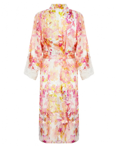 Kimono en soie dévorée Lise Charmel Folie d'Eté (Folie Solaire)