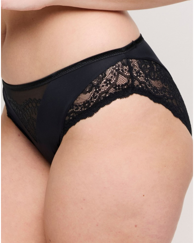 Calzoncillo brasileño Prima Donna Shimla (Negro)