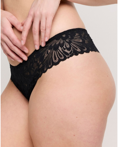 Tanga Prima Donna Twist Rupi (Negro)