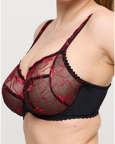 Sujetador con aros Prima Donna Springdale (Black Rose)