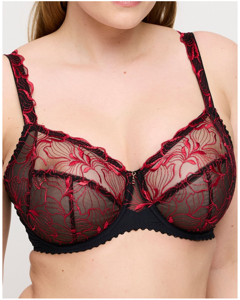 Sujetador con aros Prima Donna Springdale (Black Rose)