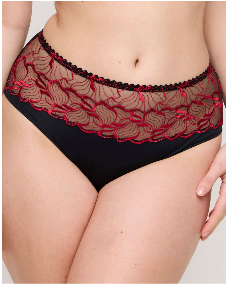 Braga cintura alta Prima Donna Springdale (Black Rose)