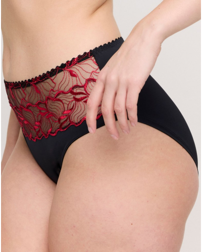 Braga cintura alta Prima Donna Springdale (Black Rose)