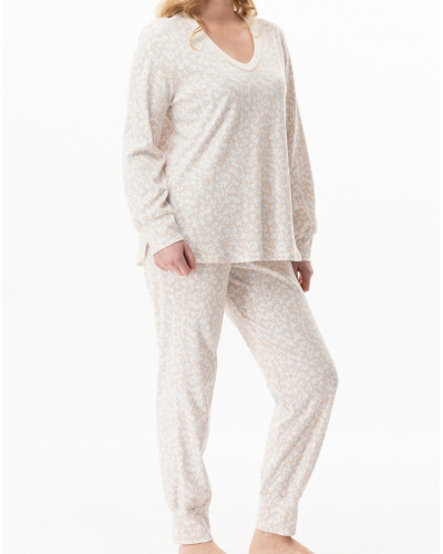 Pyjamas Interlock 100% cotton Le Chat Linette (Multicolore)