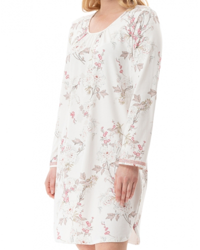 Chemise de nuit jersey Le Chat Kelly (Multicolore)