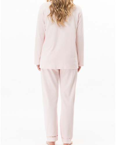 Pijama Interlock 100% algodón Le Chat Georgia (Rose)