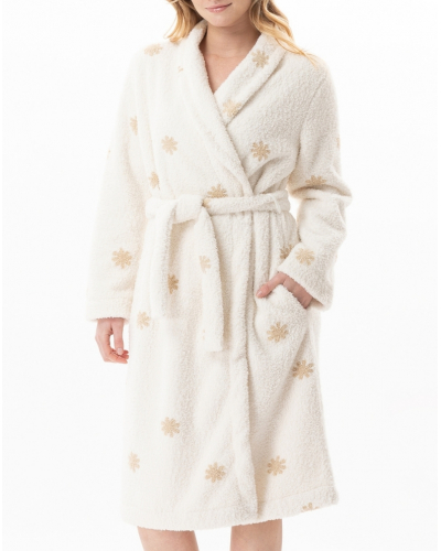 Bathrobe Le Chat Essentiel (Ecru)