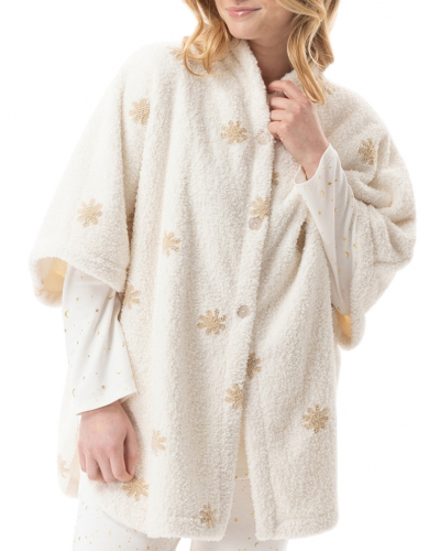 Poncho Le Chat Essentiel (Ecru)