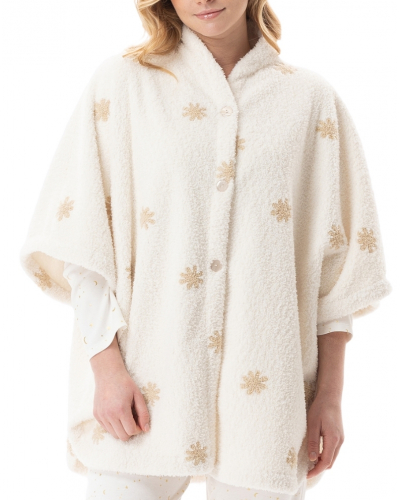 Poncho Le Chat Essentiel (Ecru)