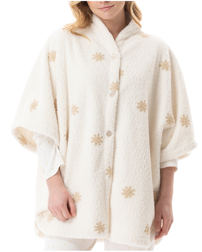 Poncho Le Chat Essentiel (Ecru)